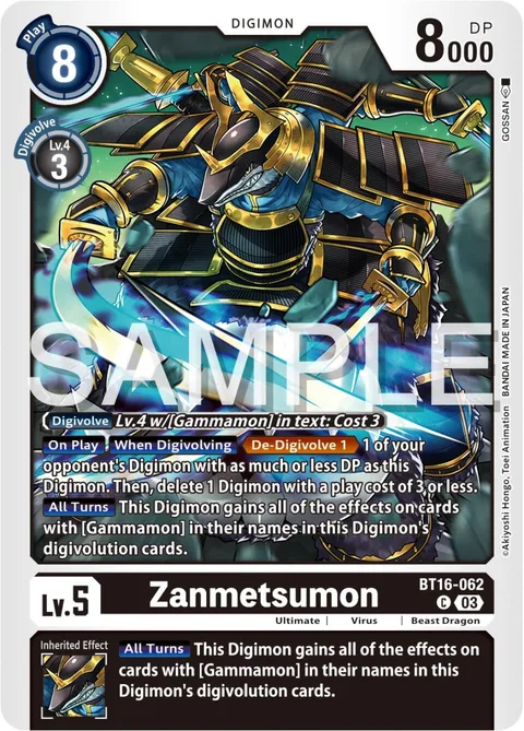 Zanmetsumon (BT16-062)