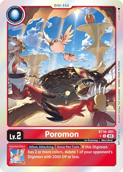 Poromon (BT16-001)