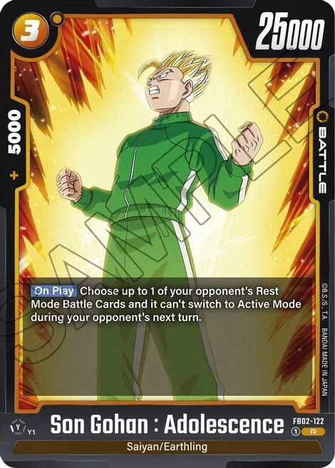 Son Gohan : Adolescence (FB02-122) [Fusion World]