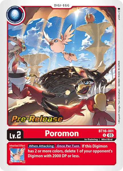 Poromon (BT16-001)
