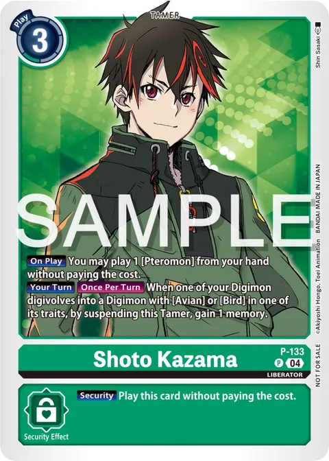 Shoto Kazama (P-133)