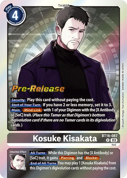 Kosuke Kisakata (BT16-087)