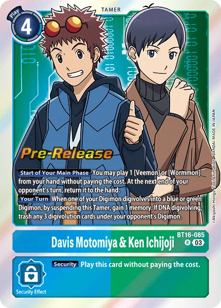 Davis Motomiya & Ken Ichijoji (BT16-085)