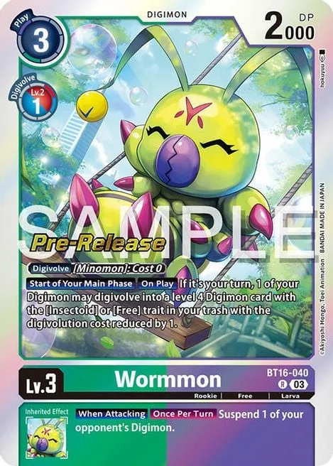 Wormmon (BT16-040)