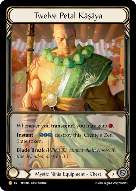 Twelve Petal Kasaya