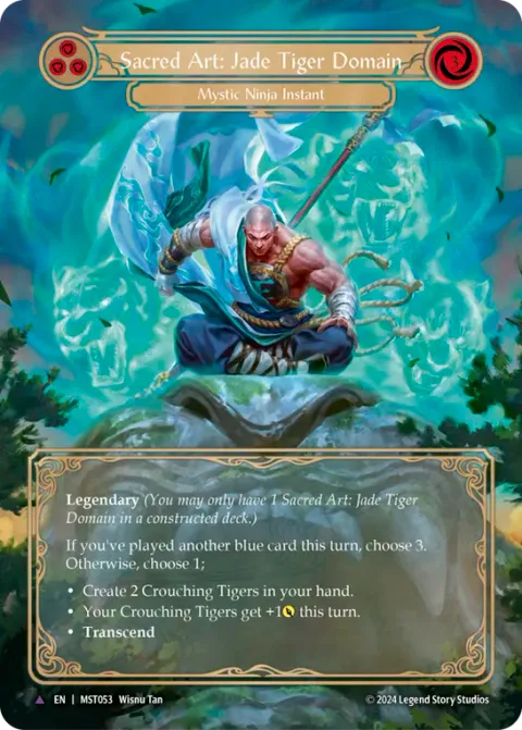 Sacred Art: Jade Tiger Domain // Inner Chi