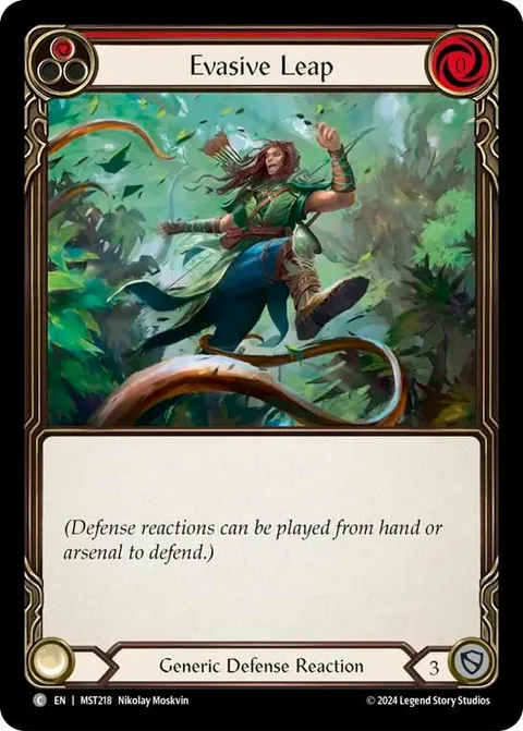 Evasive Leap (Red)