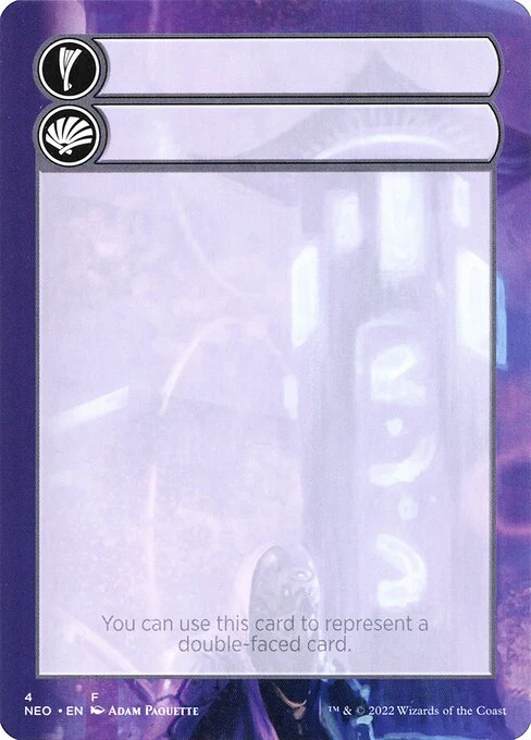 Double-Faced Helper Card