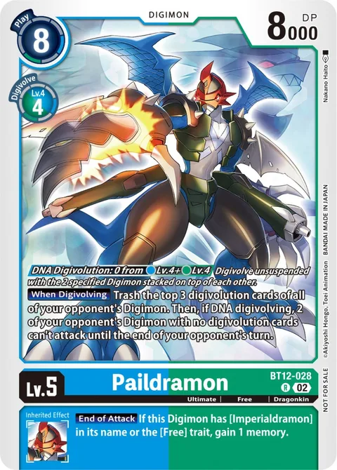 Paildramon (BT12-028)
