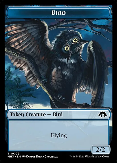 Bird Token (Blue 2/2)