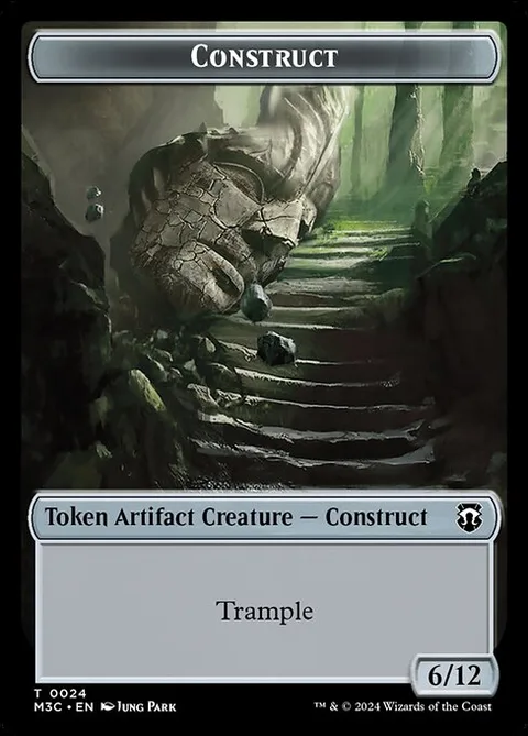Construct Token (C 6/12) // Myr Token (C 1/1)
