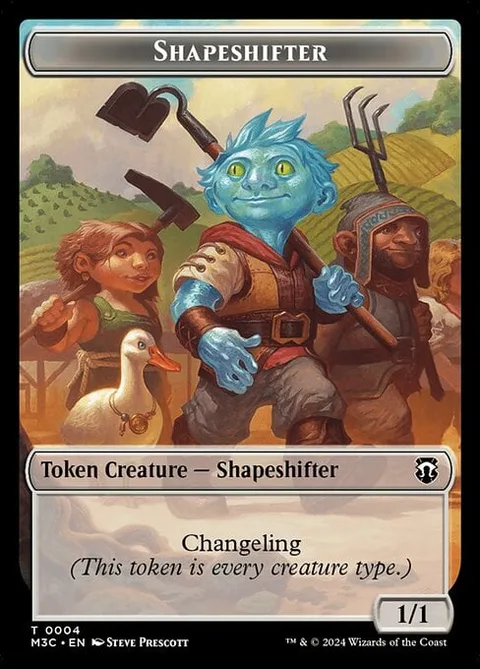 Shapeshifter Token (C 1/1) // Copy Token