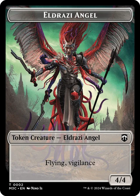 Copy Token // Eldrazi Angel Token (C 4/4)