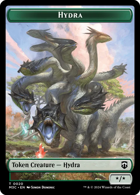 Hydra Token (G */*) // Boar Token (G 2/2)