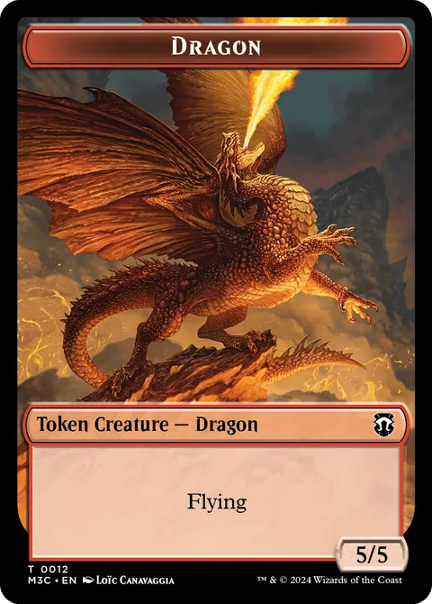 Dragon Token (R 5/5) // Copy Token