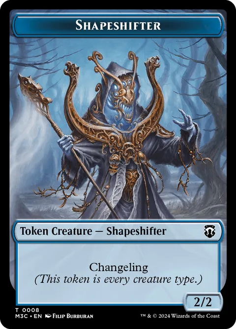 Shapeshifter Token (U 2/2) // Dragon Token (R 5/5)
