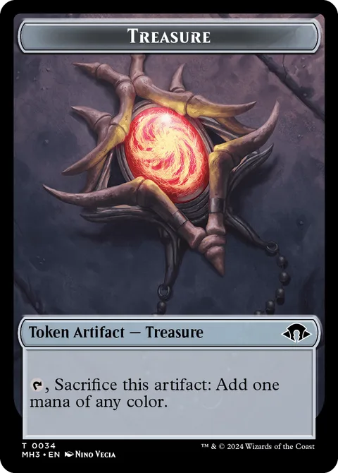 Dragon Token (R 5/5) // Treasure Token