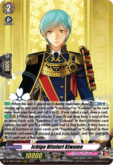 Ichigo Hitofuri Kiwame [D-Format]