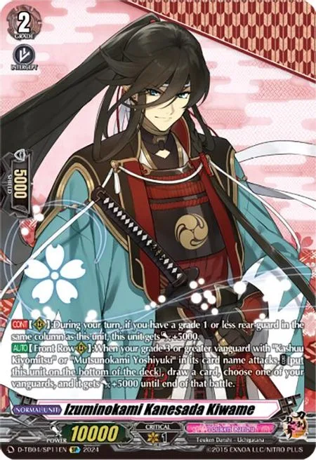 Izuminokami Kanesada Kiwame [D-Format]