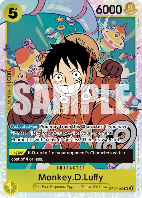 Monkey.D.Luffy (OP07-109)