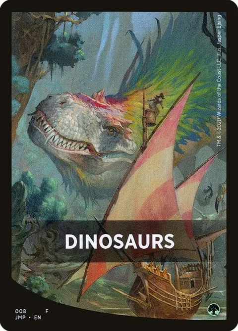Jumpstart Pack Summary Card: Dinosaurs