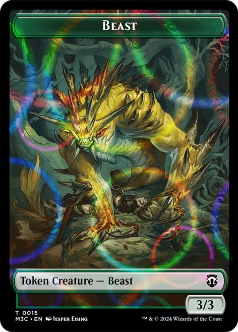 Beast Token (G 3/3) // Insect Token (G 1/1)