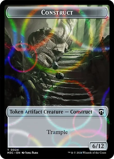 Construct Token (C 6/12) // Myr Token (C 1/1)