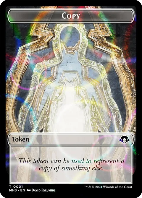 Copy Token // Eldrazi Angel Token (C 4/4)