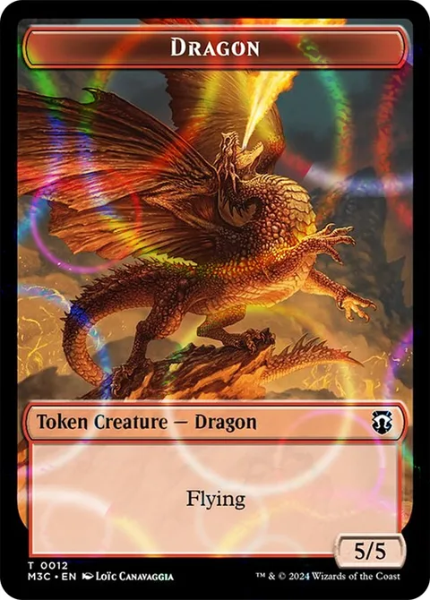 Dragon Token (R 5/5) // Copy Token