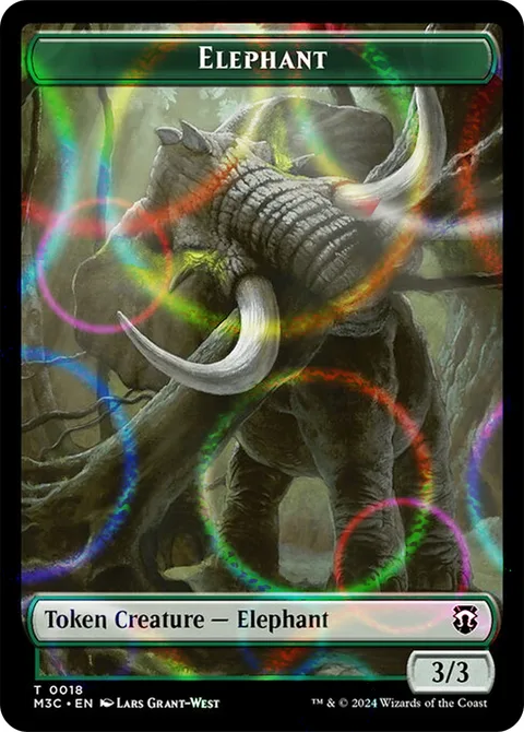Elephant Token (G 3/3) // Beast Token (G 4/4)