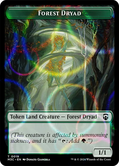 Forest Dryad Token (G 1/1) // Vivien Reid Emblem
