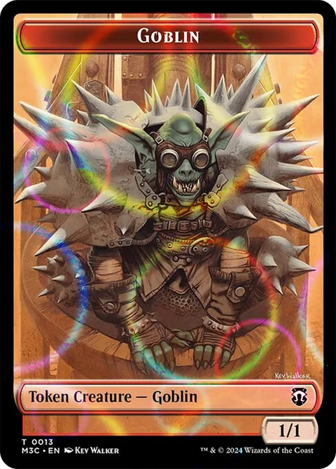 Goblin Token (R 1/1) // Tarmogoyf Token (G */1+*)