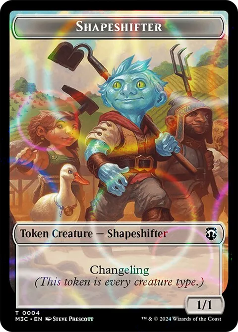 Shapeshifter Token (C 1/1) // Copy Token