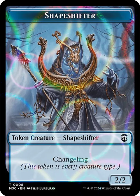 Shapeshifter Token (U 2/2) // Dragon Token (R 5/5)