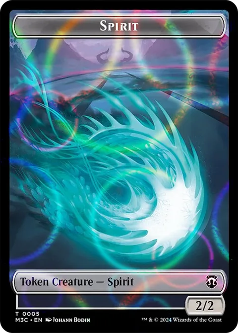 Spirit Token (C 2/2) // Eldrazi Token (C 10/10)
