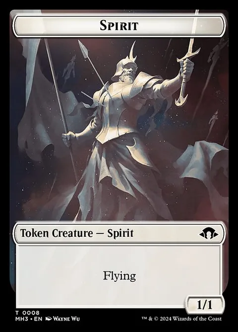 Spirit Token (W 1/1) // Servo Token (A 1/1)