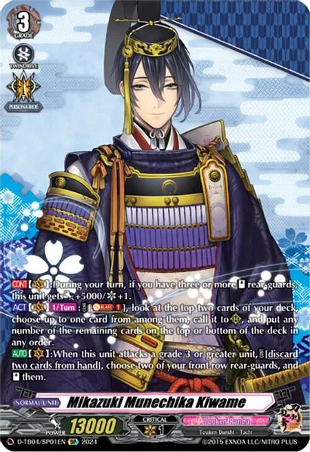 Mikazuki Munechika Kiwame [D-Format]