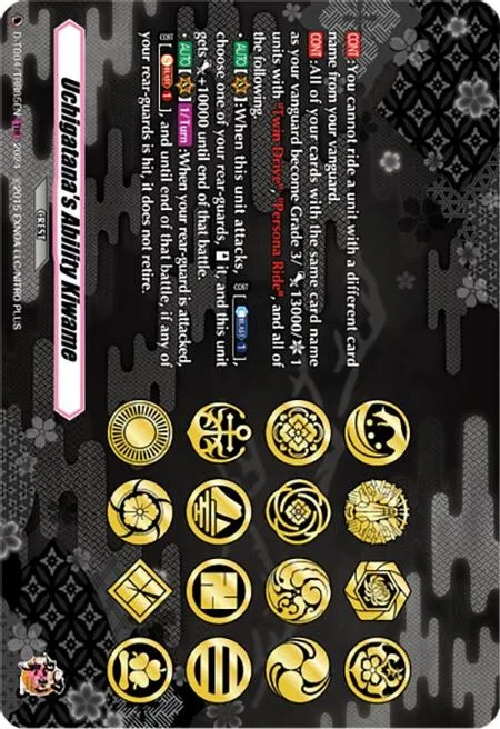 Uchigatana's Ability Kiwame [D-Format]