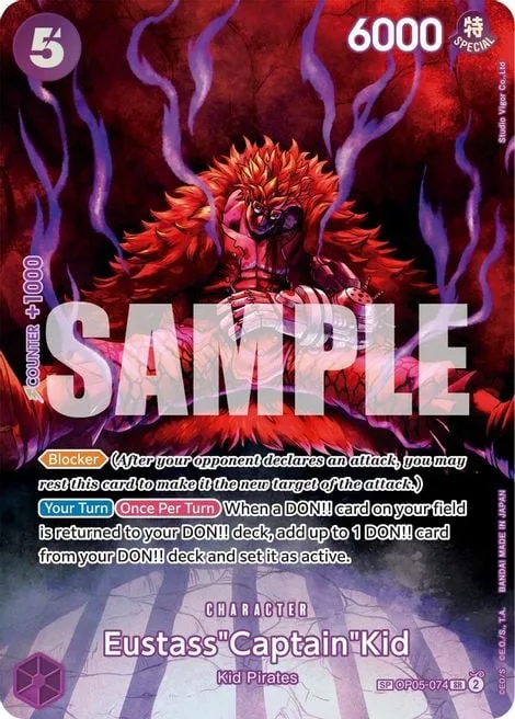 Eustass""Captain""Kid (OP05-074)