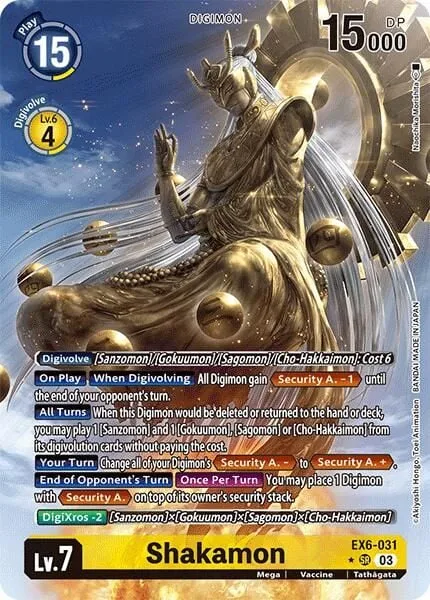 Shakamon (EX6-031)