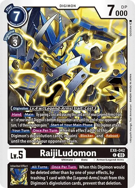 RaijiLudomon (EX6-042)