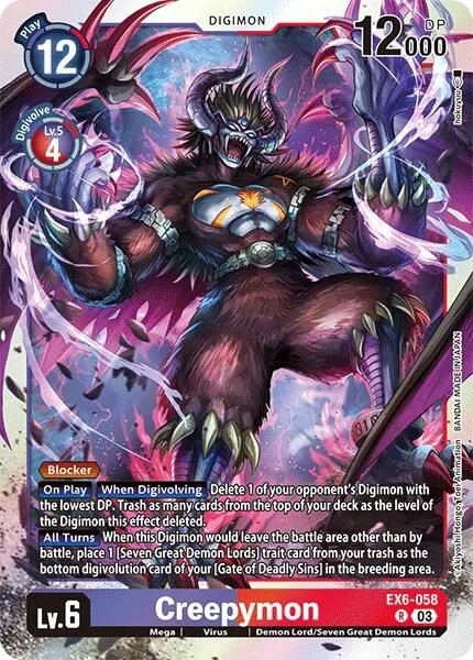 Creepymon (EX6-058)