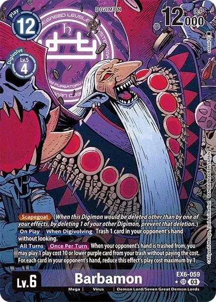Barbamon (EX6-059)