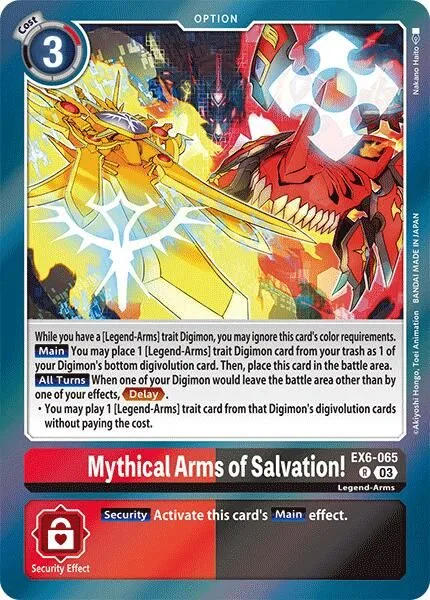 Mythical Arms of Salvation! (EX6-065)
