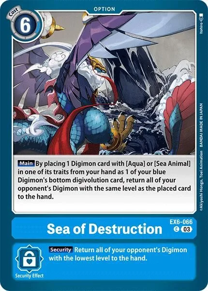Sea of Destruction (EX6-066)