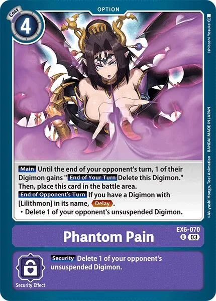 Phantom Pain (EX6-070)