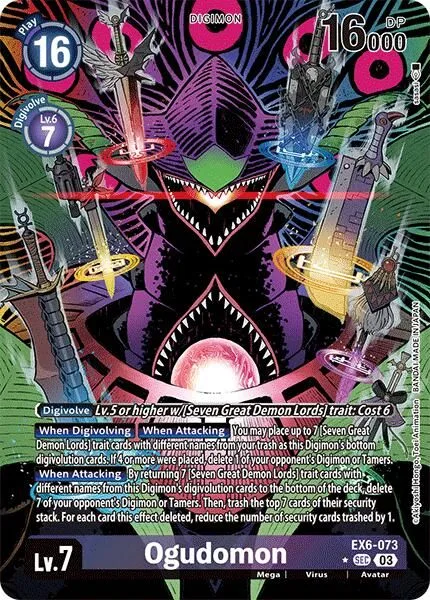 Ogudomon (EX6-073)