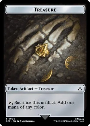 Assassin Token (B 1/1 Menace) // Treasure Token