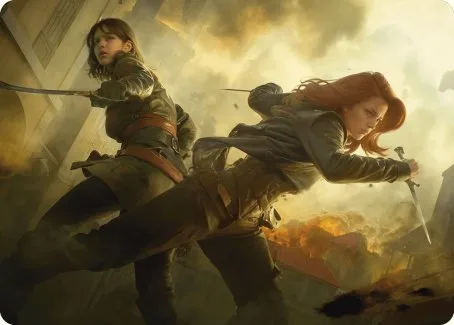 Art Series: Mary Read and Anne Bonny