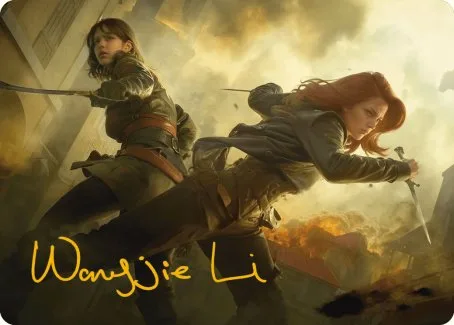 Art Series: Mary Read and Anne Bonny